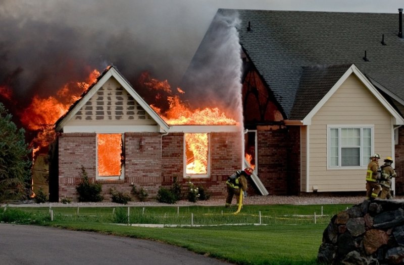 Professional restoration Services | Merion Station, PA A house on fire
