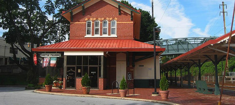 Water & Fire Damage Restoration Services in Berwyn, PA Berwyn train station in Berwyn Pennsylvania
