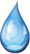 an icon for water damage